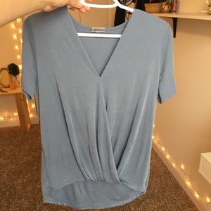 TBH blue high low top